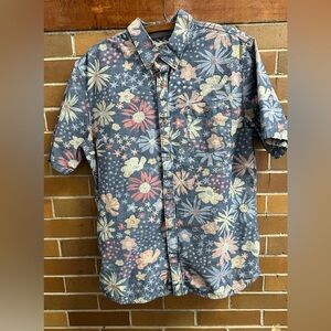Vans Off the Wall Floral Rare Button-down